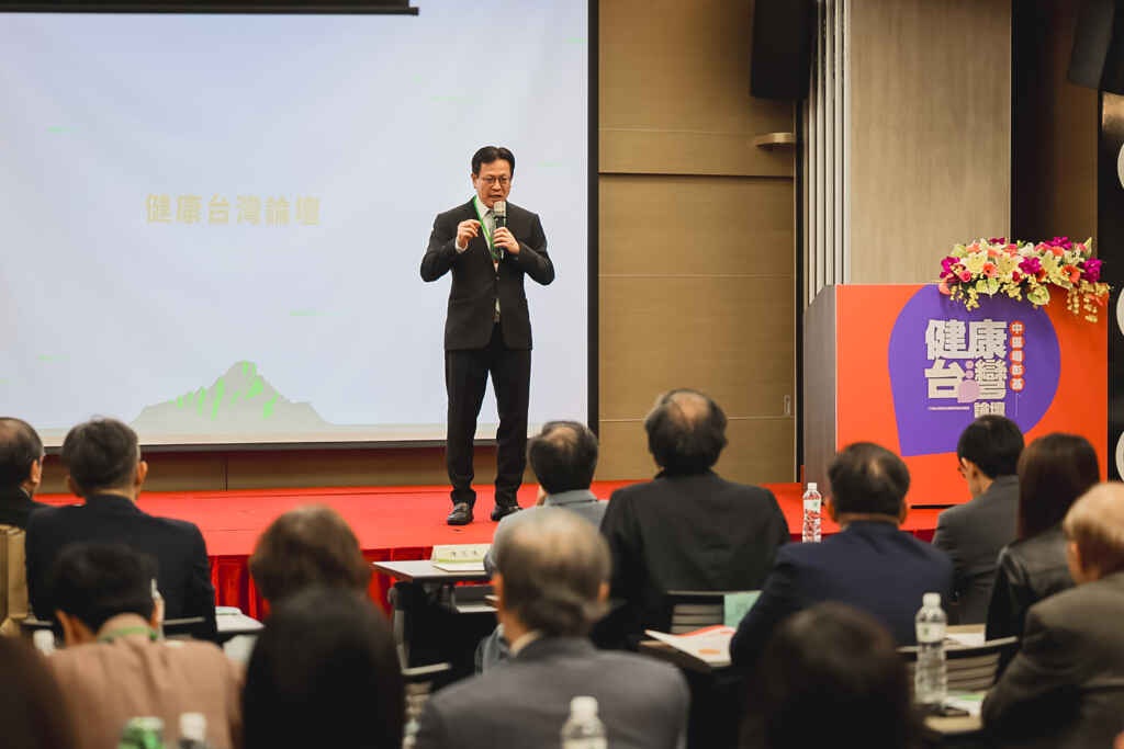 ▲彰化基督教醫療財團法人彰化基督教醫院總院長陳穆寬教授致詞。（彰基醫院提供）