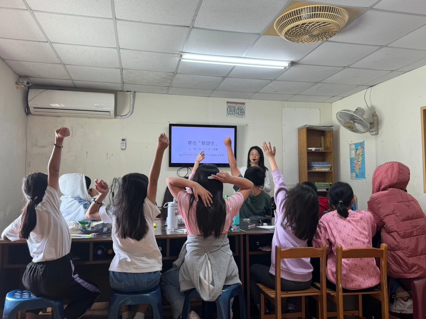 給孩子更多元的刺激,看見各種人物典範,讓學員對於夢想有了探索及追尋的動機。