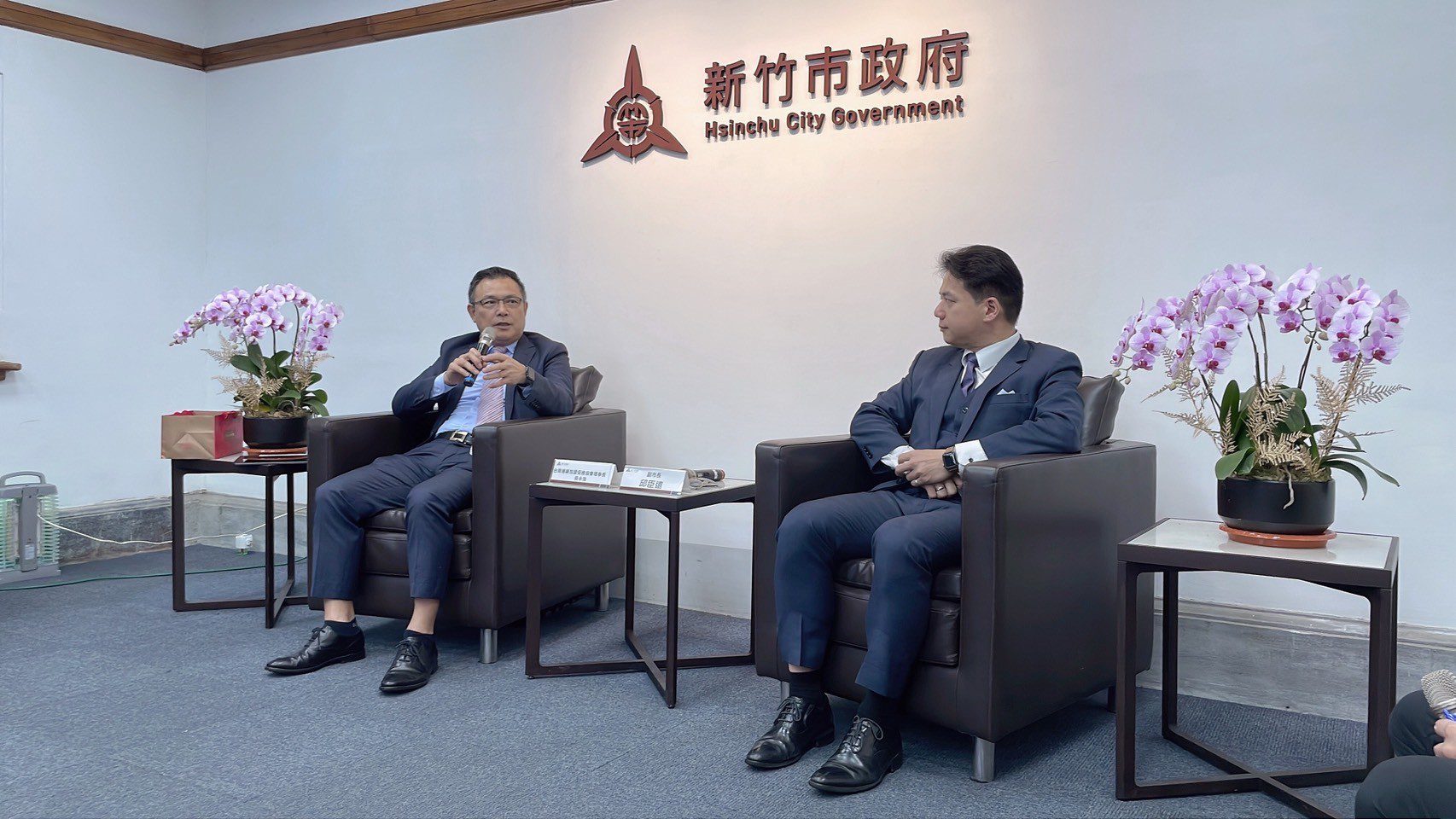 台灣連鎖加盟促進協會拜會竹市府 邱臣遠:歡迎企業投資竹市