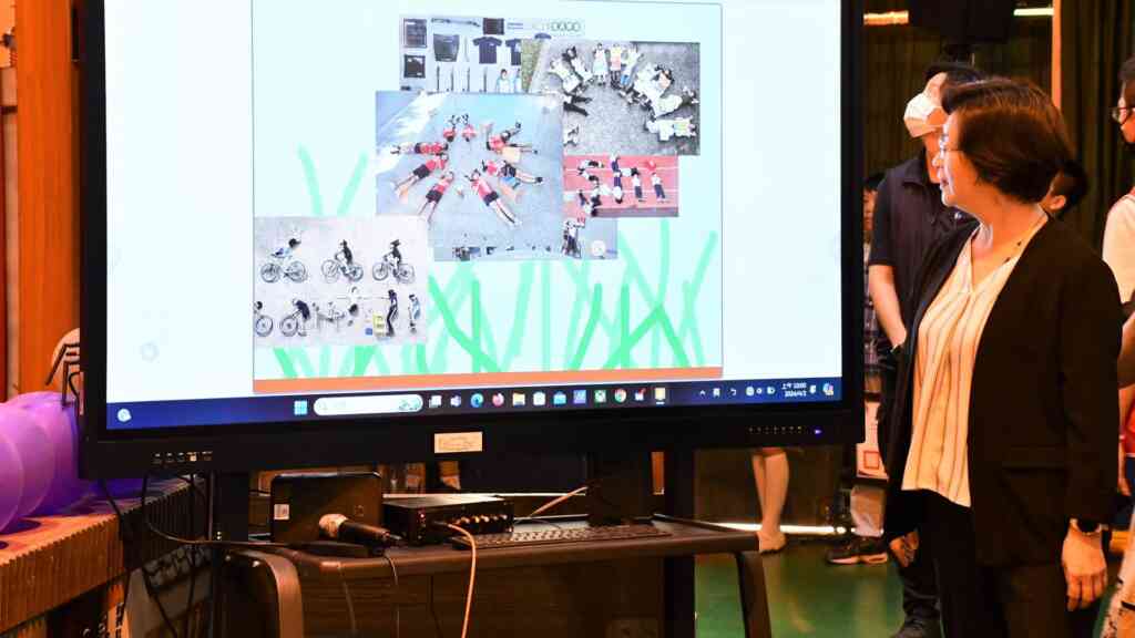 ▲彰化縣長王惠美抽出6所兒童節主題創意設計師生開箱文活動得獎學校。（記者林明佑翻攝）