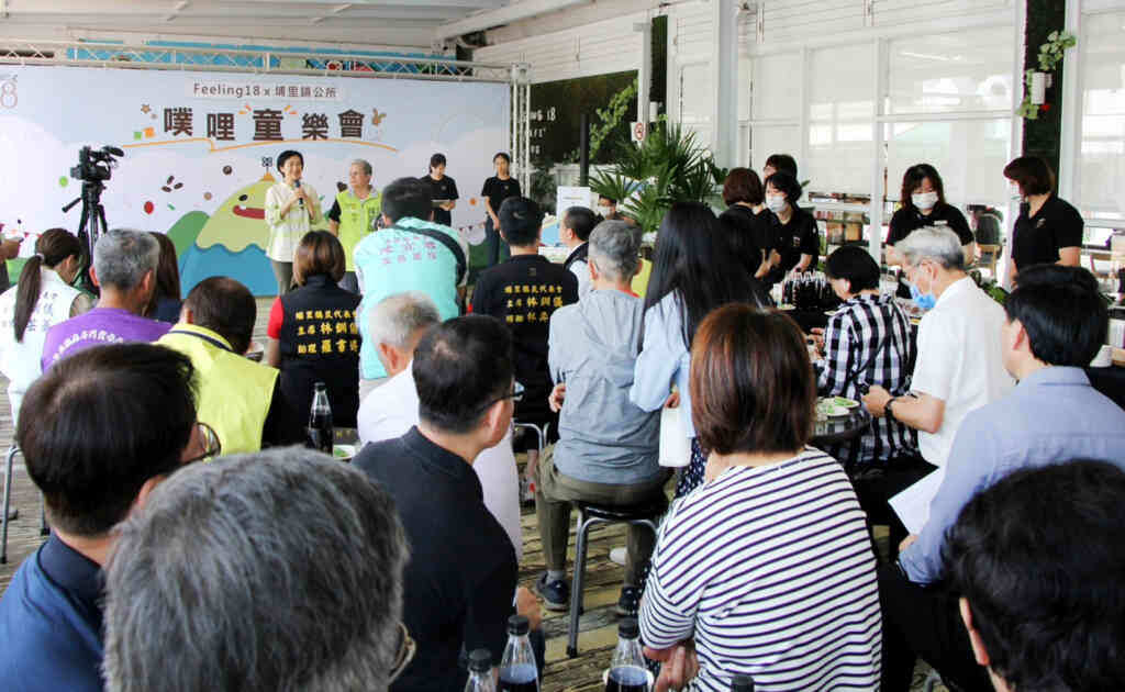 ▲Feeling18巧克力工房於1日在園區舉辦113年兒童節主題歡慶派對，為｢噗哩童樂會｣揭開序幕。（記者張玉泰翻攝）