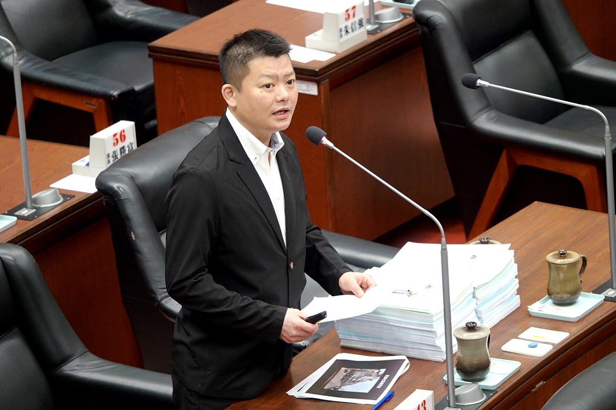 副議長曾俊傑要求市長陳其邁展現魄力 市政建設要大破大立