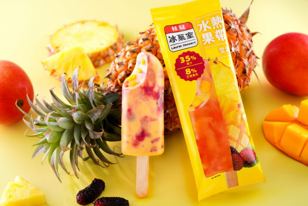 桂冠冰菓室-「熱帶水果雪酪」