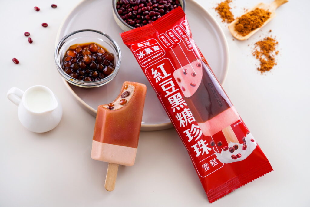 桂冠冰菓室-「紅豆黑糖珍珠雪糕」