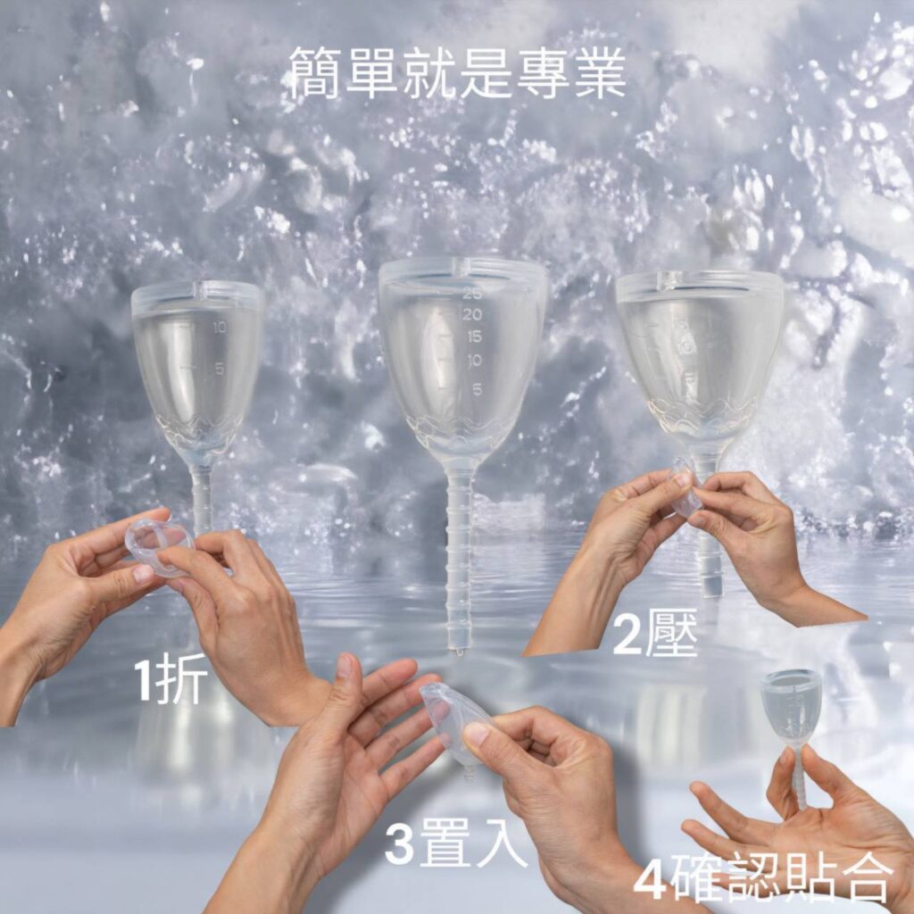 博泉專利月亮杯使用方便，創新前衛氣密設計超貼合。