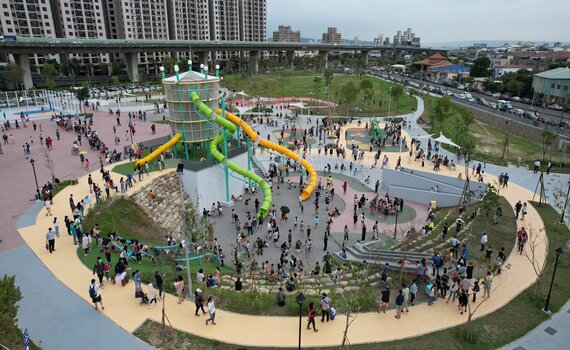 兒童節假期去哪玩? 台中美樂地公園景點、特色遊戲場超FUN電