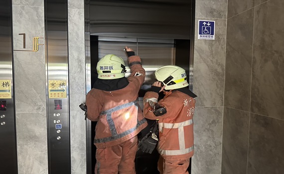0403台灣7.2強震 竹市電梯受困等災情21起已排除