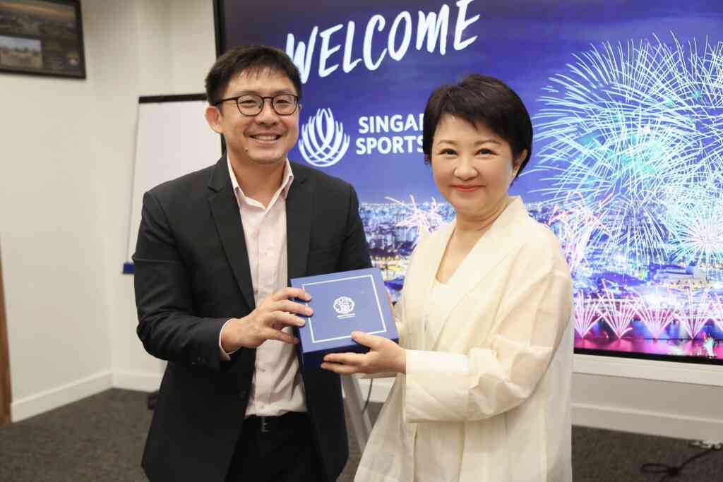 ▲ 雙方針對公私協力營運，跨部門合作及場館結構設計等多方面交流。（台中市政府提供）