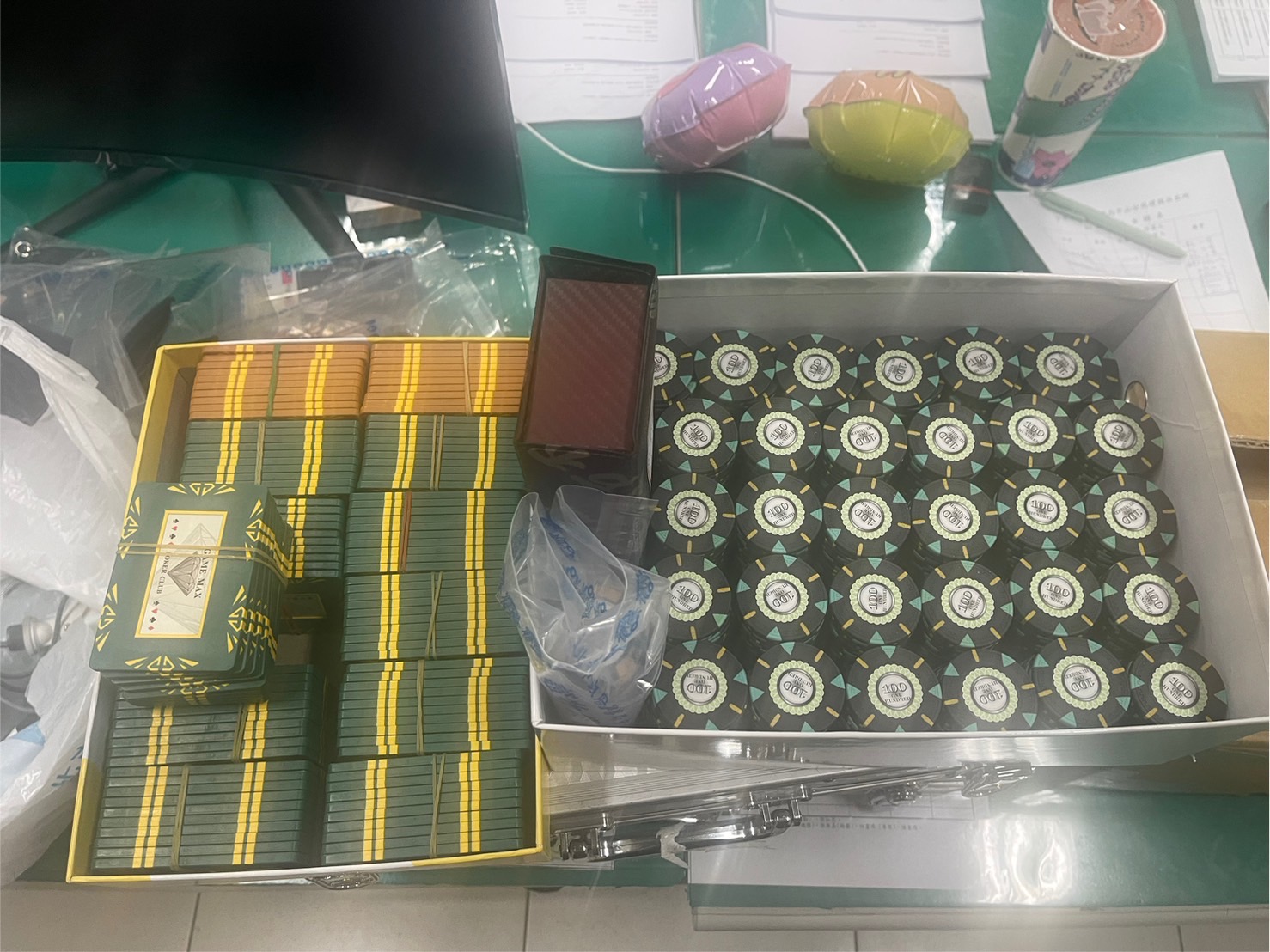 查扣證物照片。(記者薛秀蓮翻攝)