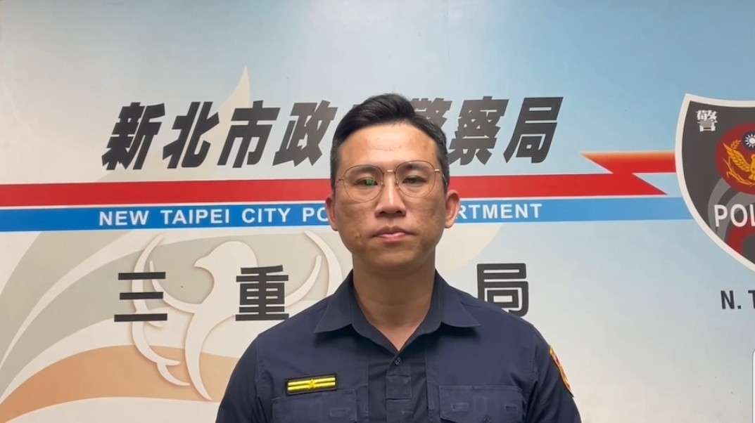 重陽所所長陳協村說明案情。(記者宋紹誠翻攝)