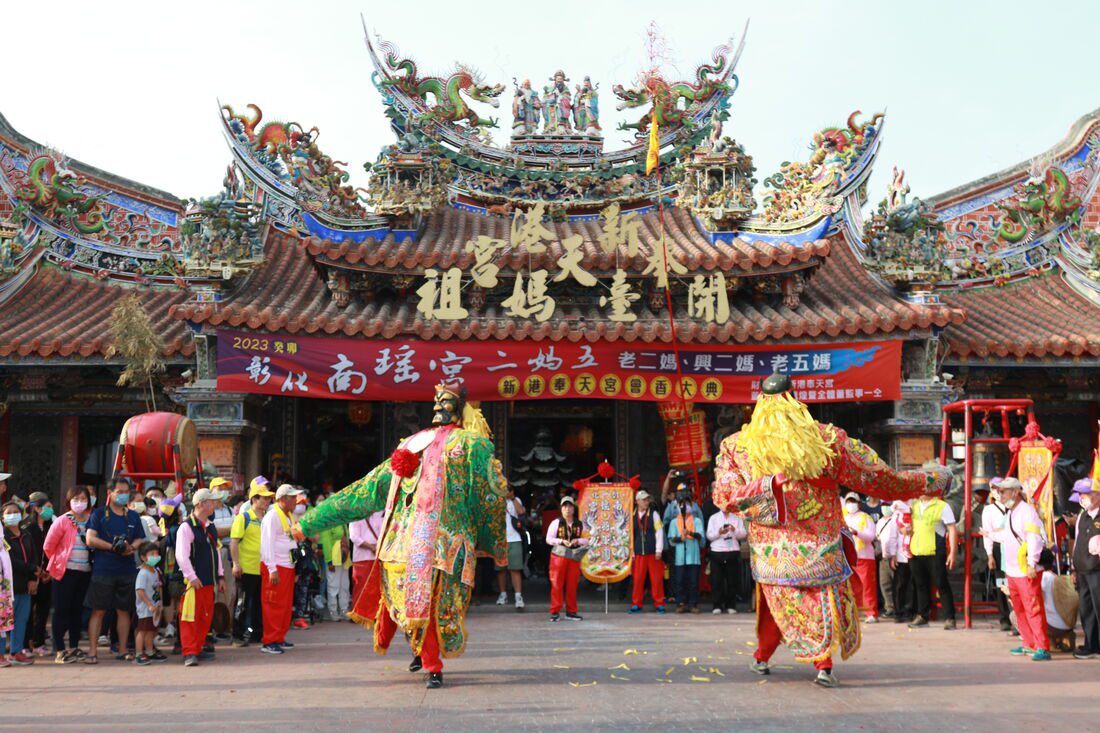 跟隨大甲媽祖進香　4/8駐駕嘉義新港奉天宮