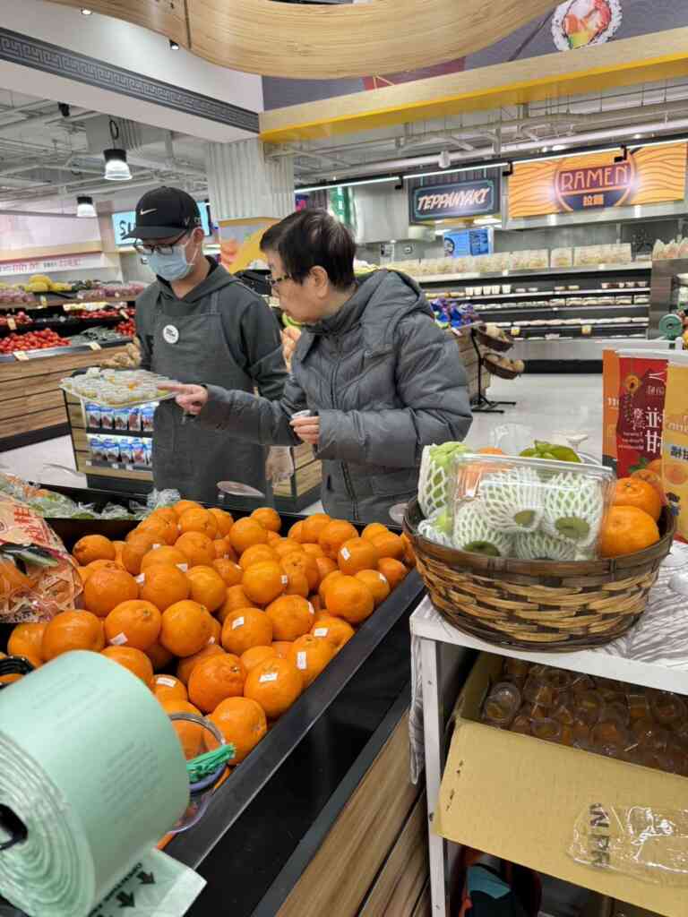 ▲散裝椪柑販售。（台中市政府提供）