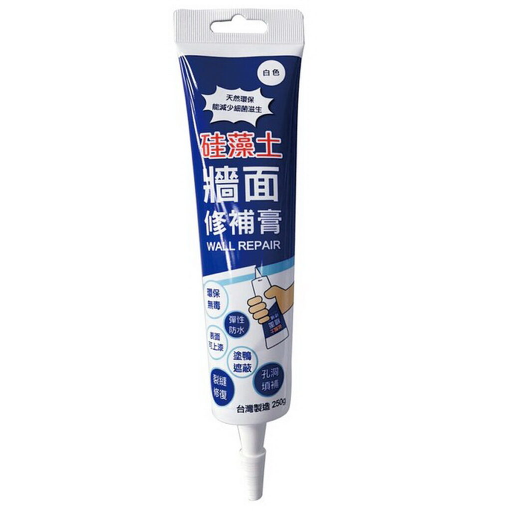  硅藻土牆面修補膏 白色 250g