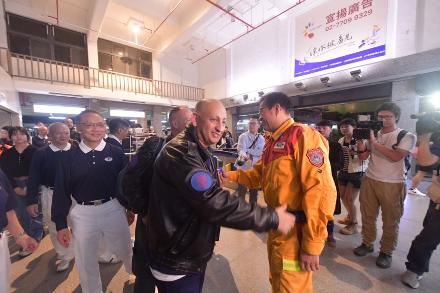 土國無人機救援隊來台協助 慈濟執行長顏博文帶隊感恩 211