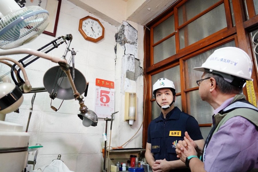 【有影】南機場公寓「紅單轉黃單」住戶可返家 蔣萬安宣布進入「大都更時代」 201