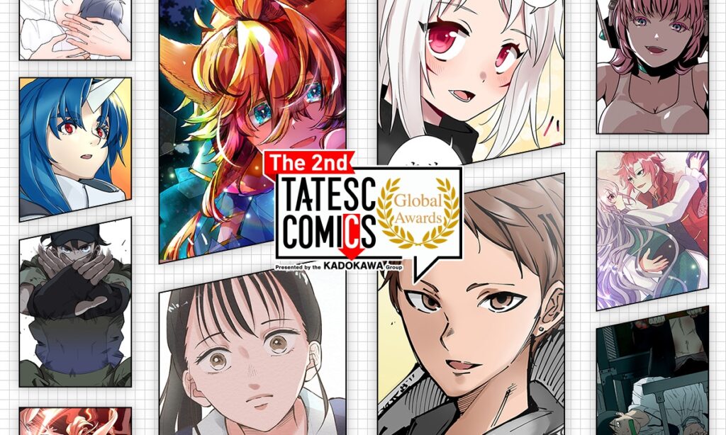 第二屆KADOKAWA全球條漫創作大賽「The 2nd TATESC COMICS Global Awards」熱烈開跑!