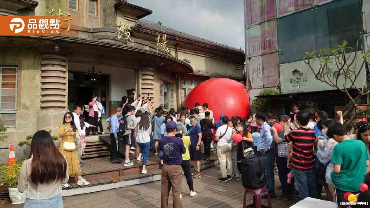 紅球台南展環城歷史,創意互動藝術引發萬人熱潮