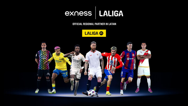 Exness 與 LALIGA 建立戰略夥伴關係,加強在拉丁美洲的影響力