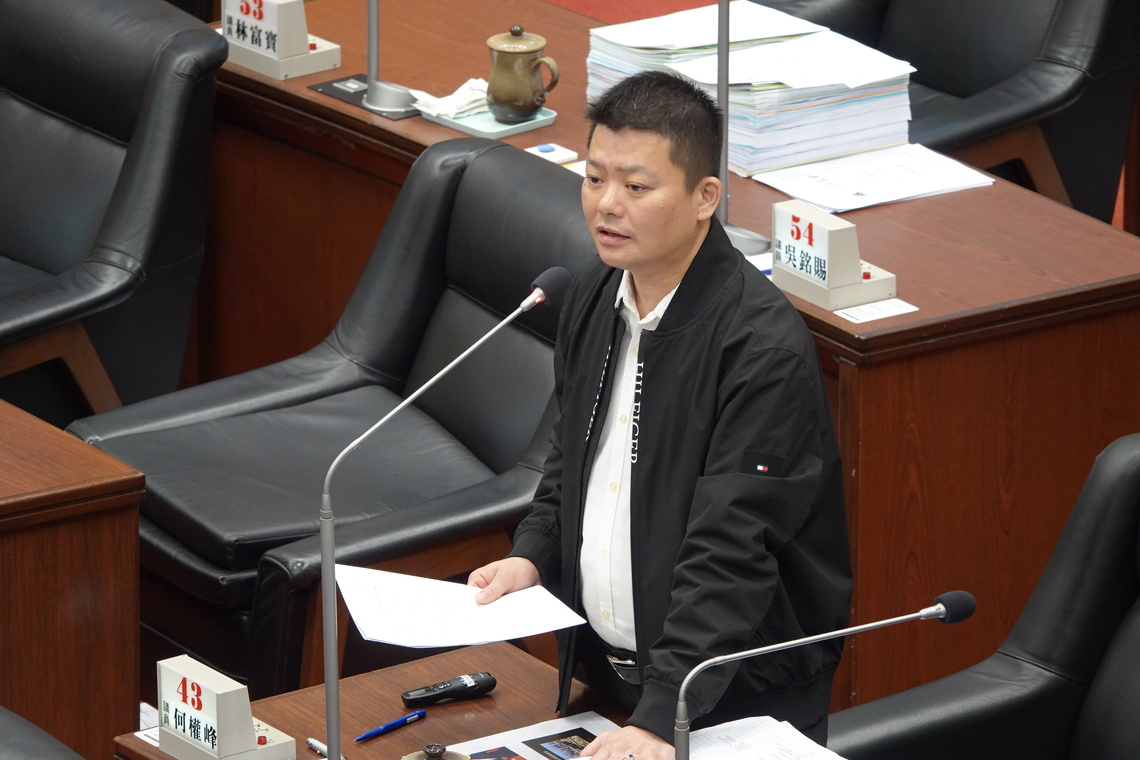 漾新聞|副議長曾俊傑質詢要求因應台積電設廠 市府應超前部署