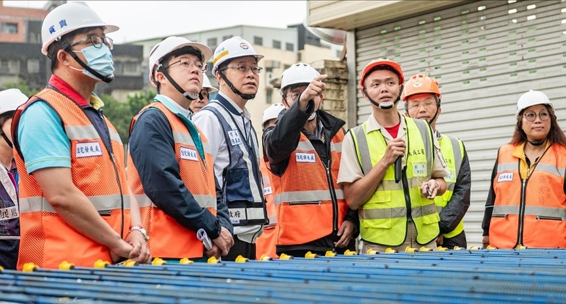 張善政視察桃園正光路公辦都更案  市府加速推進防災都更