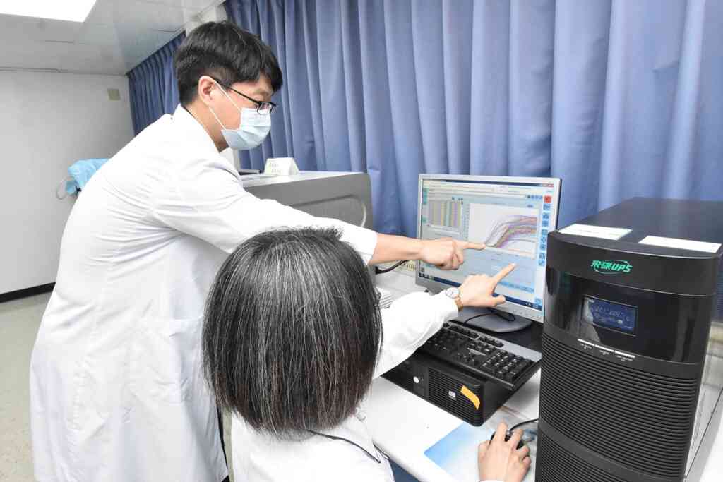 ▲彰基基因實驗室通過CAP認證，獲衛福部批准LDTS（實驗室自行開發檢測）認證計畫。（彰基醫院提供）