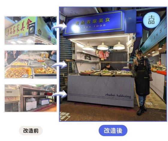 網~竹北市場臨時攤販集中場優化成果 (2)