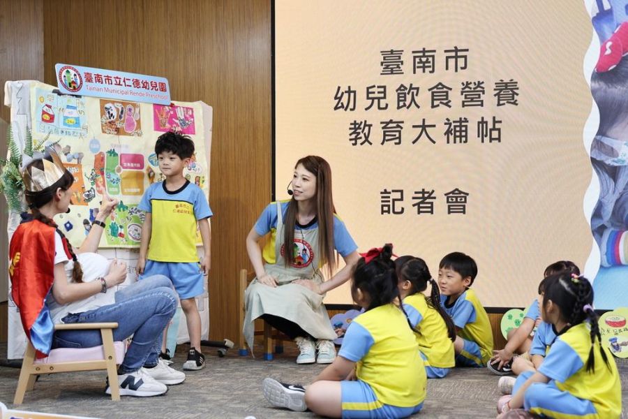 南市推動均衡飲食從「幼」做起 六大口訣為幼兒健康把關