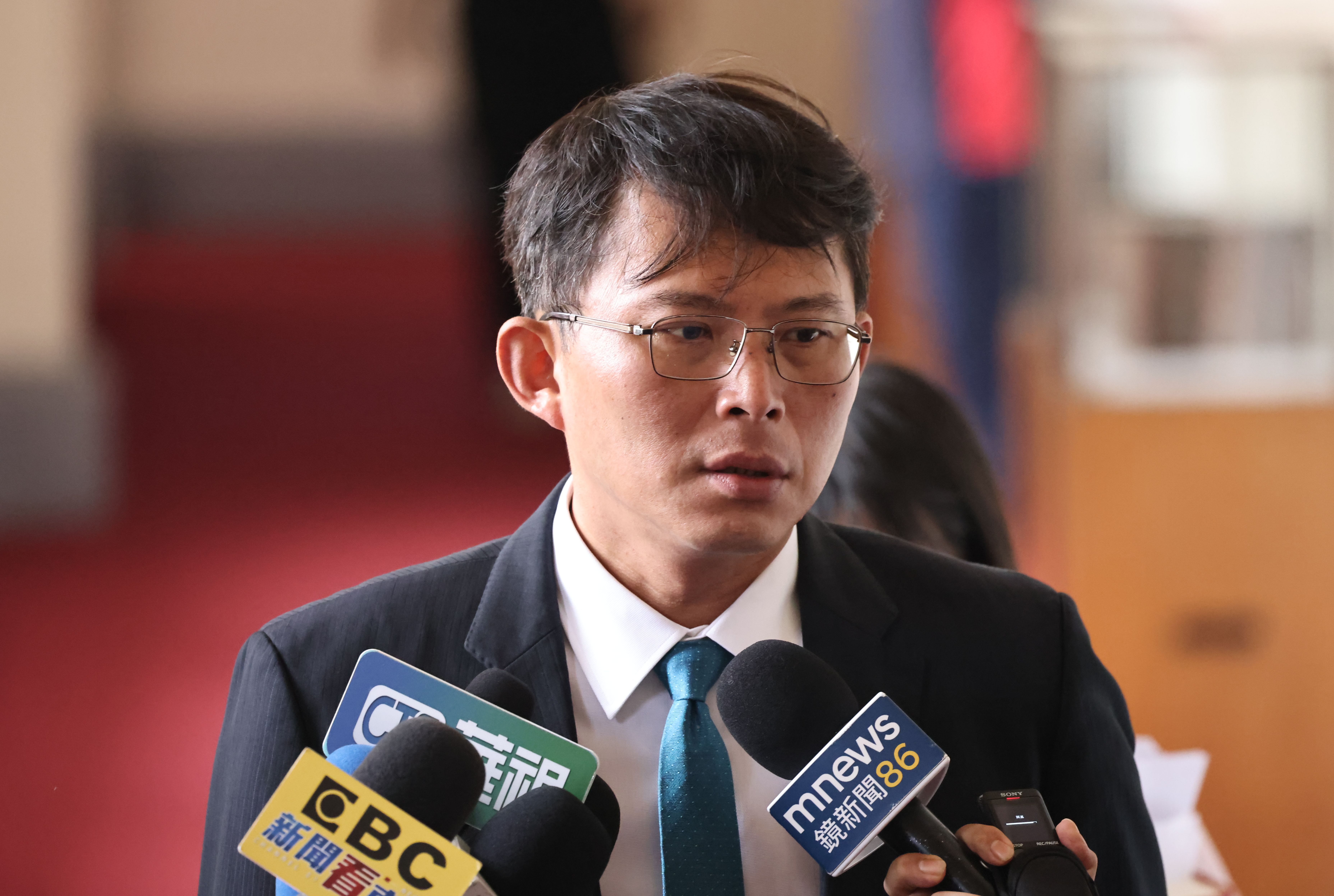 民眾黨立院黨團總召黃國昌10日批評,卓榮泰先前曾介入立法院正副院長選舉,卻說沒介入。資料照片/林啟弘攝
