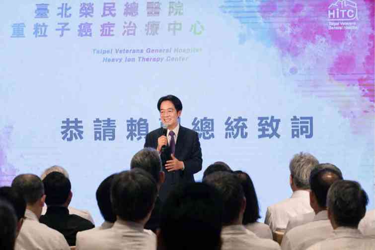 ▲賴清德提到，他在競選期間提出「健康臺灣」的國政願景，其中「百億癌症新藥基金」就是希望結合大家的力量打擊癌症、延長國人壽命。（總統府提供）
