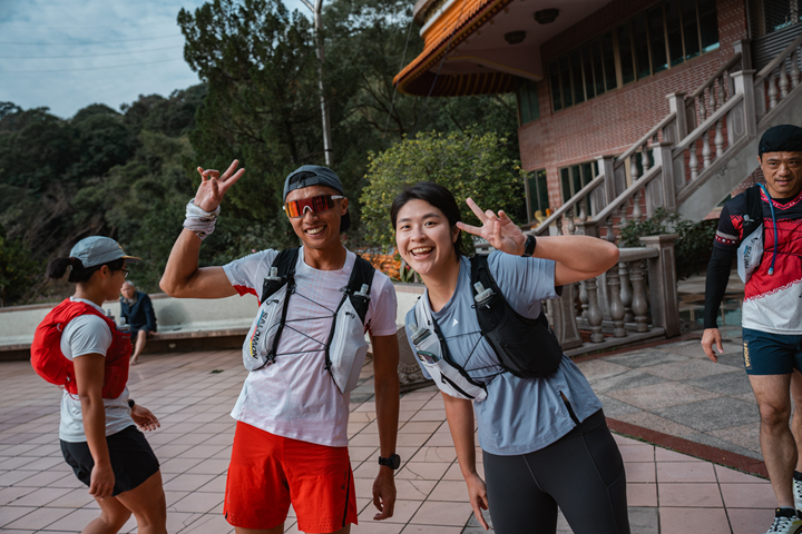 祖嘉是 Salomon 野跑訓練營的開心果,也是最認真的學員