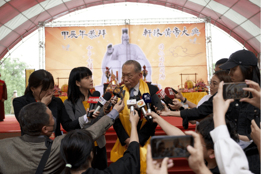 紀念黃帝誕辰 陳鎮湘:傳達同根同祖同源 214 紀念黃帝誕辰 陳鎮湘:傳達同根同祖同源 213