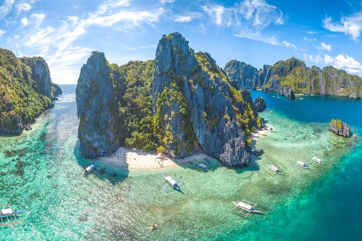 澄淨自然的巴拉望有「跳島仙境」的美譽。 圖:shutterstock/來源