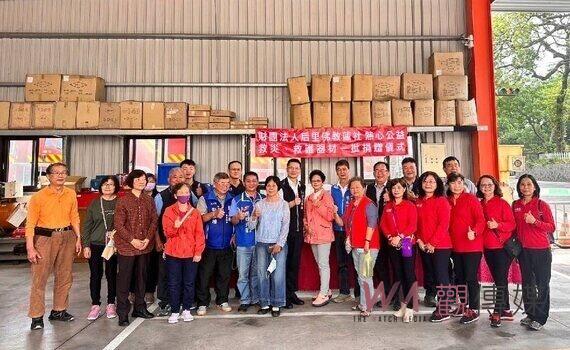 提供優質救護資源!后里佛教蓮社捐贈中市消防局救災器材