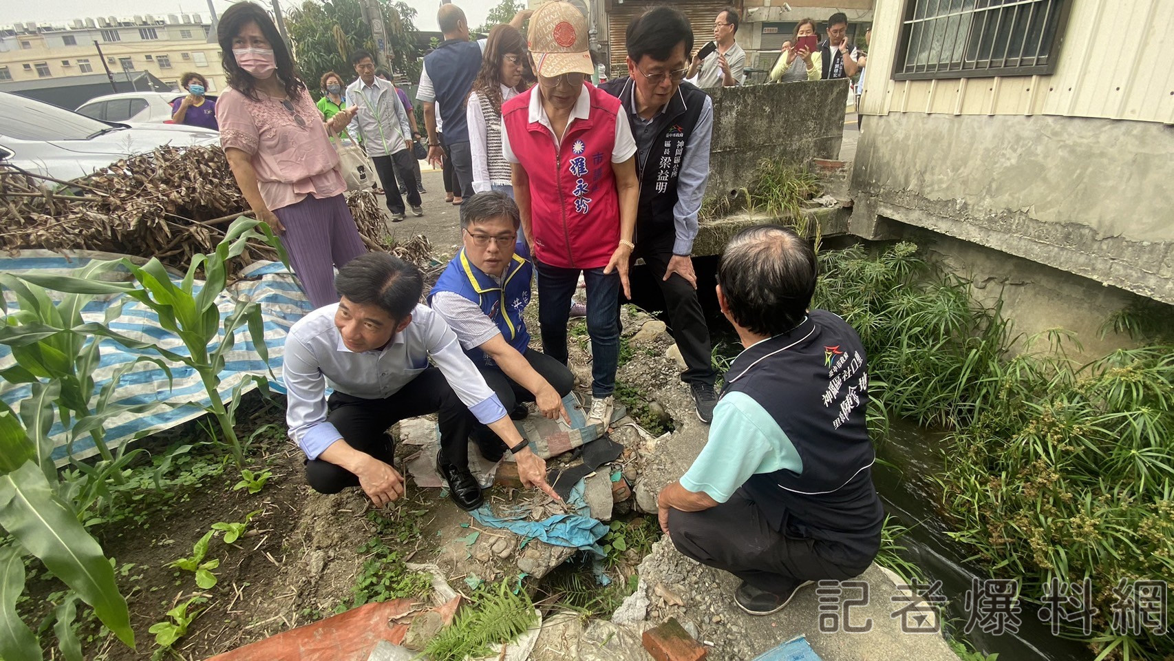神岡灌溉溝底掏空危及百戶民宅地基 楊瓊瓔爭取1000萬元整治修繕