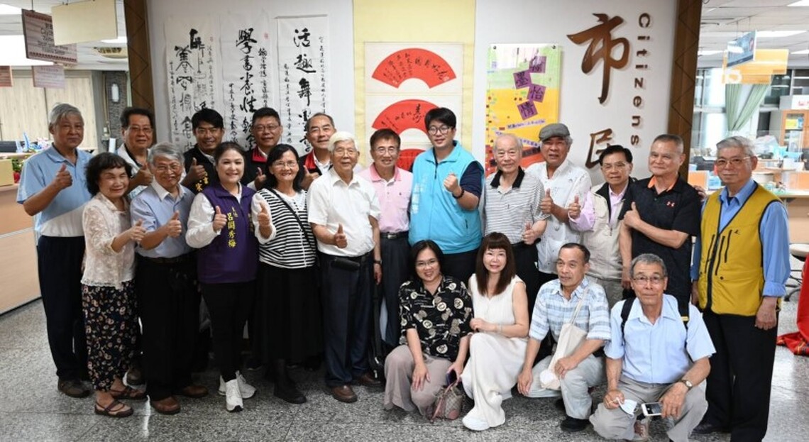 退休公教人員協會師生書法聯展 為市公所增添藝文氣息