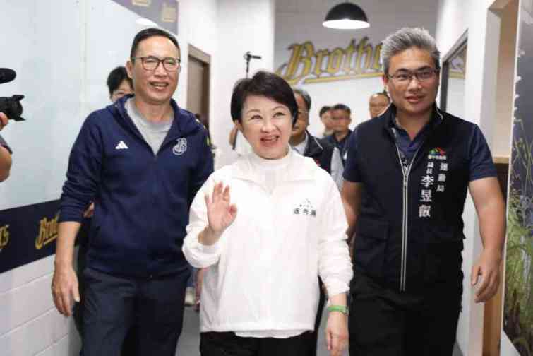 ▲ 市長盧秀燕親到場打氣。（記者廖妙茜翻攝）