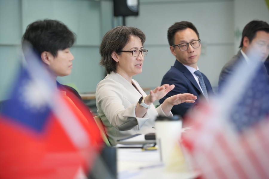 蕭美琴接見美國智庫 指賴清德對兩岸對話持開放態度 228 蕭美琴接見美國智庫 指賴清德對兩岸對話持開放態度 227