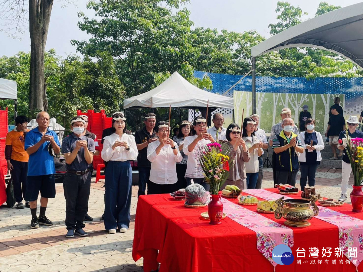 2024雲林客家桐花祭由「伯公祭儀」揭開序幕/翻攝照片