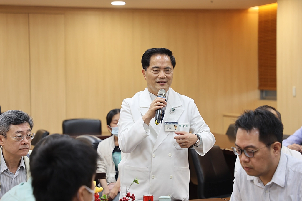 林欣榮院長非常感恩,慈院因各建築物的抗震效果,使醫療照護在0403大地震後能維護正常運作。