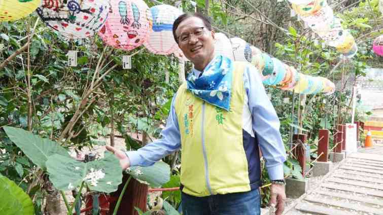 ▲彰化市長林世賢強調，除了桐花祭活動的觀光之外，將結為觀光聯盟，共同推動串連式的觀光業。（記者林明佑攝）