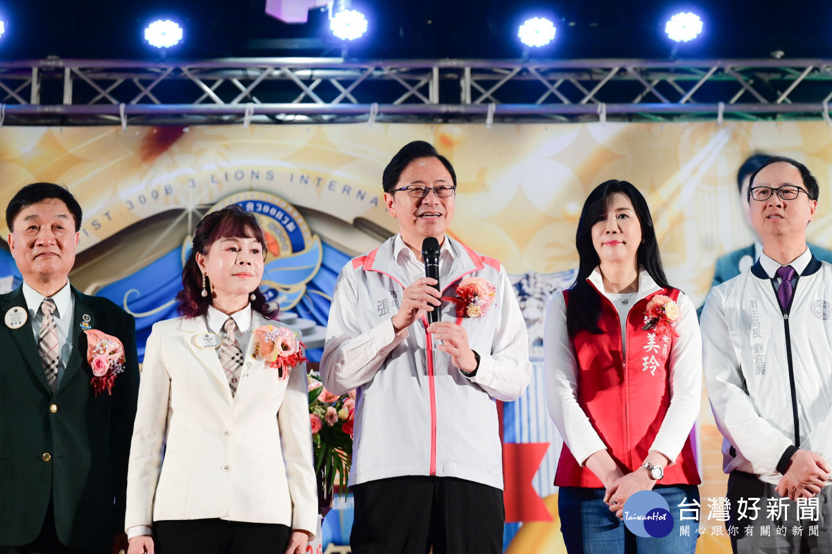 張市長致詞。<br /><br /> <br /><br /> 