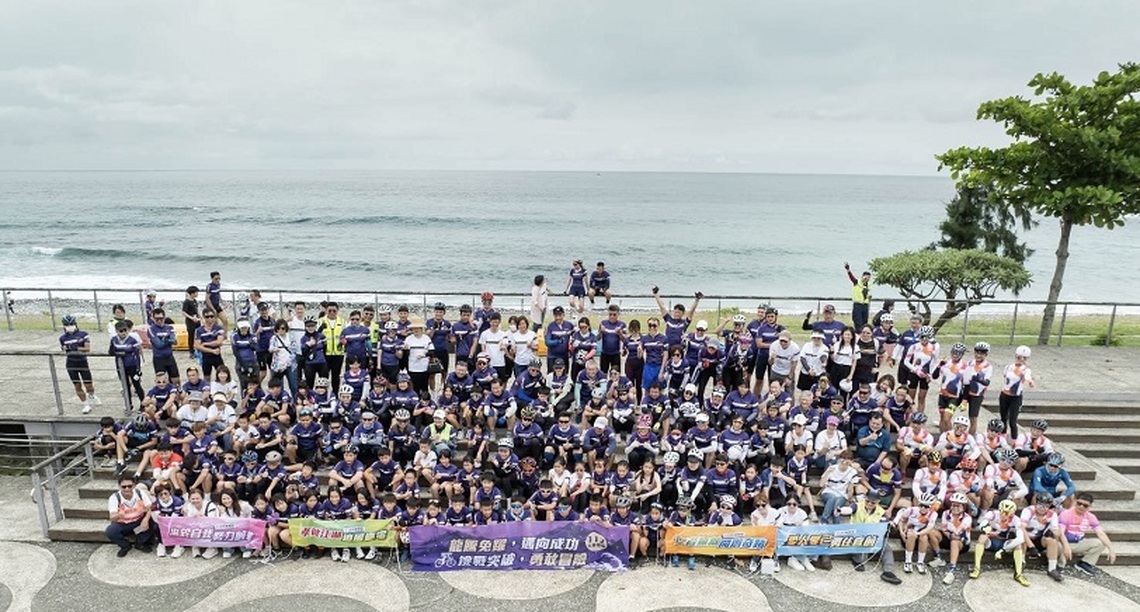 畢騎逐夢 大華國小34位畢業生完成自行車百公里畢騎挑戰