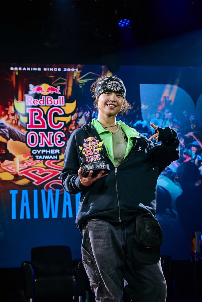 B-Girl Jia Li(楊加力)二度奪下Red Bull BC One台灣B-Girl冠軍寶座,將代表台灣前往巴西取得決賽資格。(Red Bull提供)