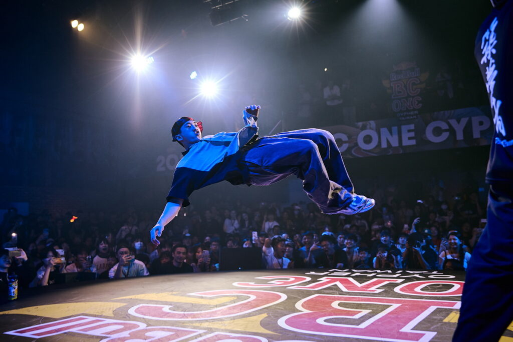 -B-Boy Jasper(吳定杰)於2024 Red Bull BC One 台灣大賽成功挑戰史上最年輕B-Boy冠軍。(Red Bull提供
