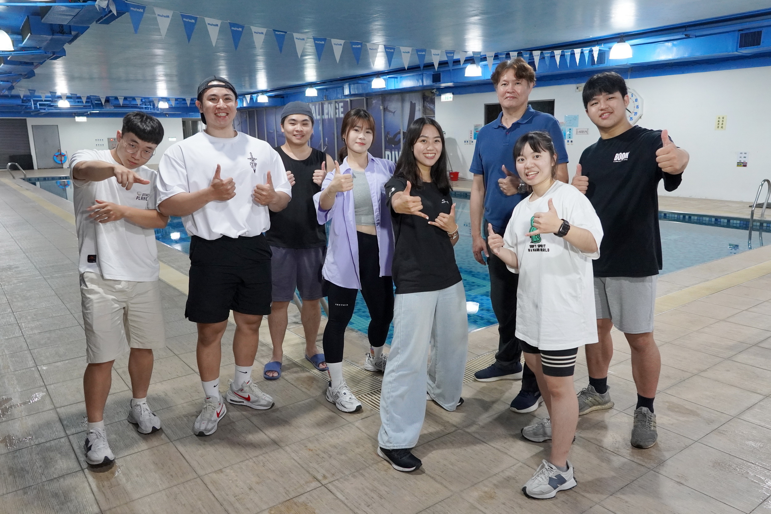 ▲大葉大學運健系獲教育部113年區域性水域運動體驗推廣活動補助，將推動城市潛水。（記者張溎壕攝）