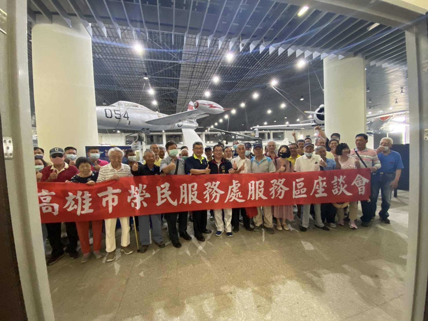 偏鄉榮民(眷)座談　結合全民國防教育　收穫滿滿