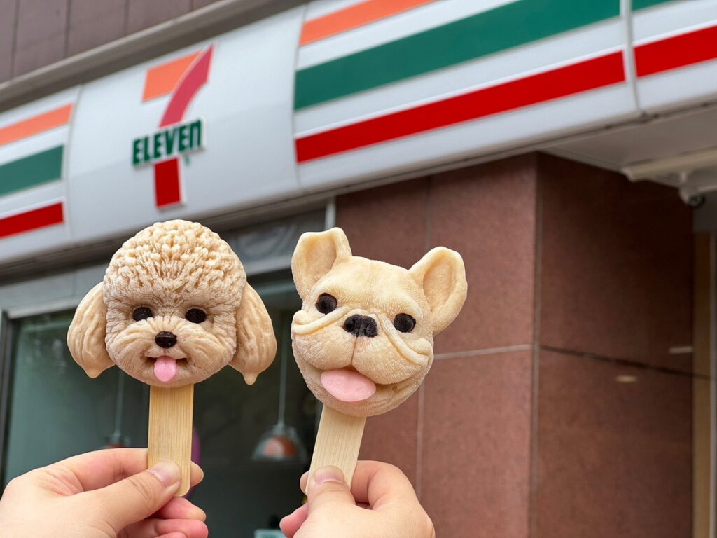 7-ELEVEN門市預購推多款創意冰品,萌犬造型冰棒紅到日本去