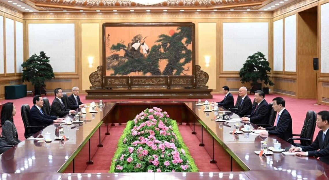 馬英九:大陸遞出橄欖枝,賴清德務實回應方是臺灣安全之幸、兩岸人民之福