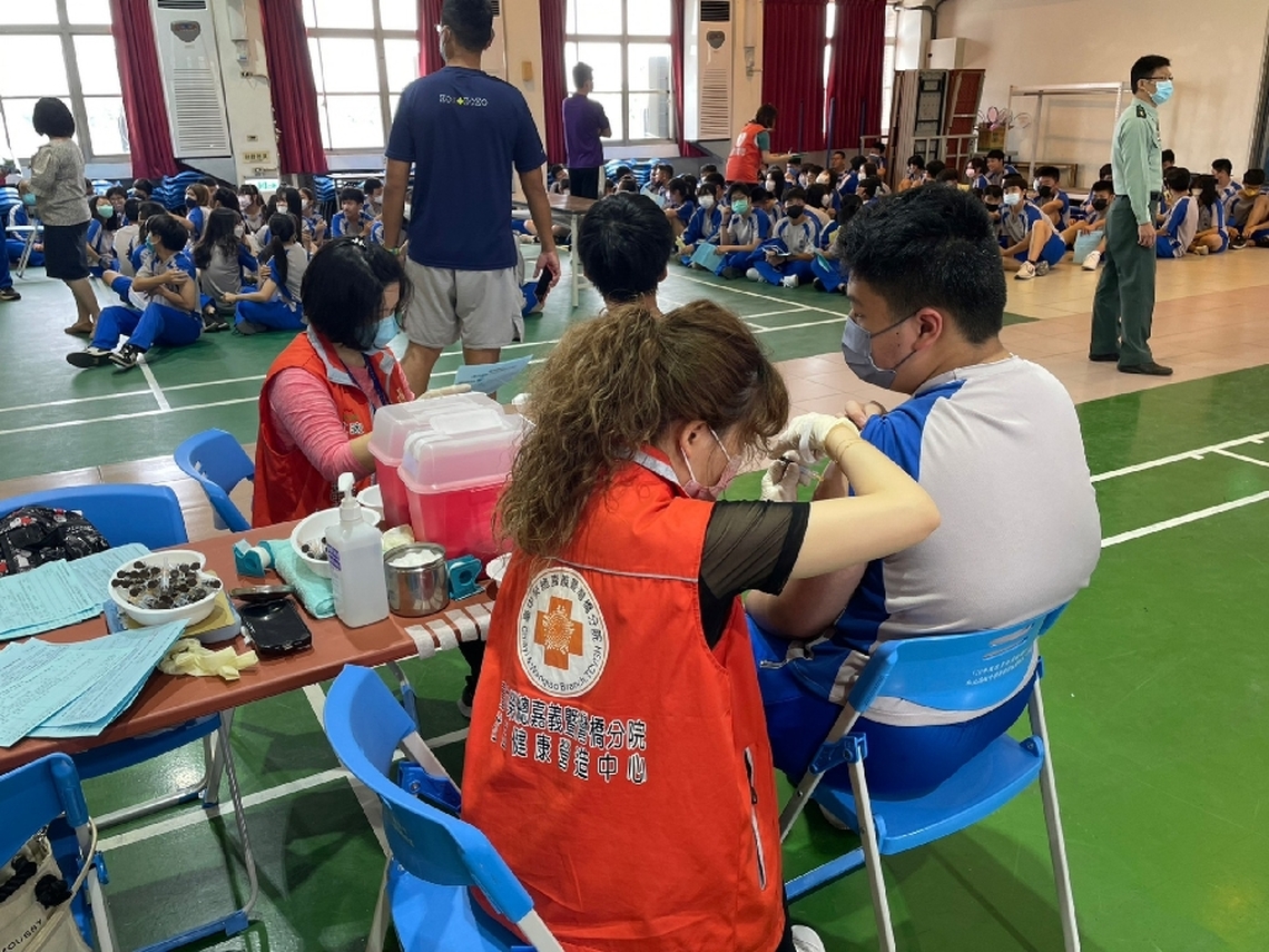 嘉義市19日啟動113年國中生HPV疫苗校園接種服務