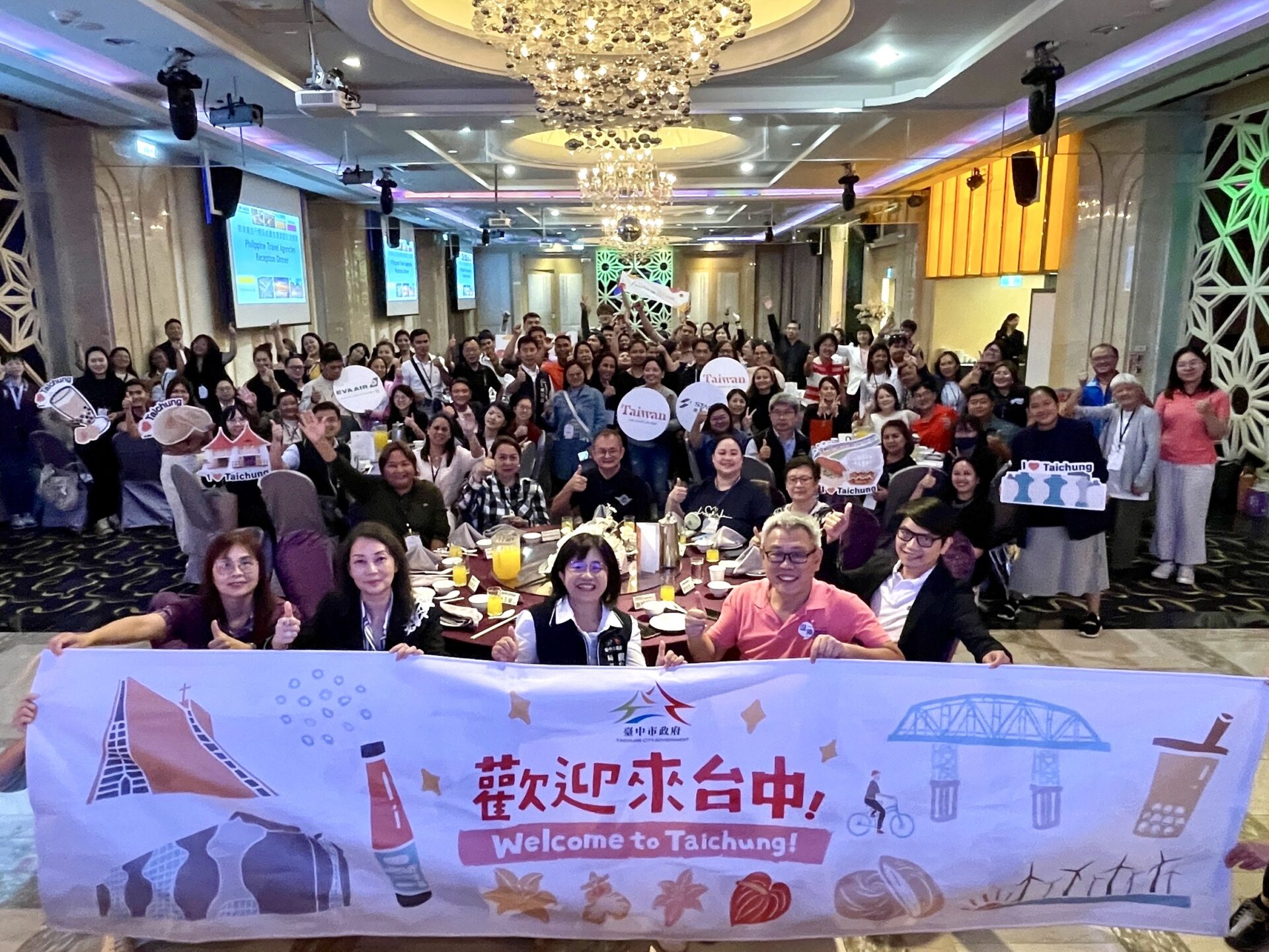 菲律賓旅行社踩線團再訪 中市觀旅局展現觀光絕佳地理優勢
